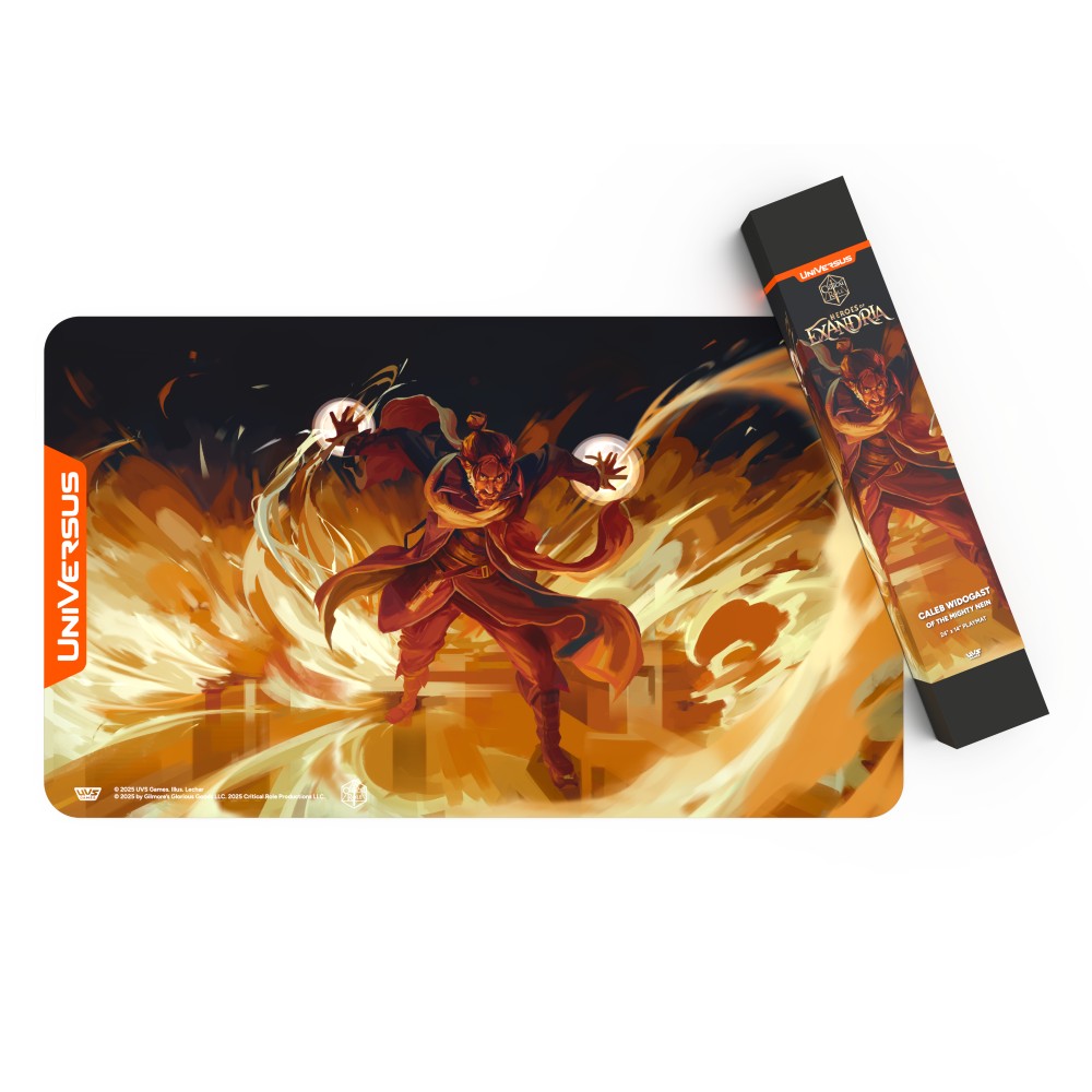 PREORDER UniVersus Playmat  Critical Role: Heroes of Exandria  Caleb Widogast