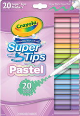 Crayola Pastel Supertip Markers 20 Count