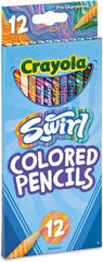 Crayola SWIRL Colored Pencils 12 Count