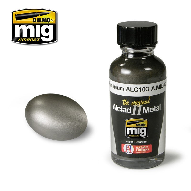 PREORDER Ammo by MIG - Lacquer - Dark Aluminium 30ml