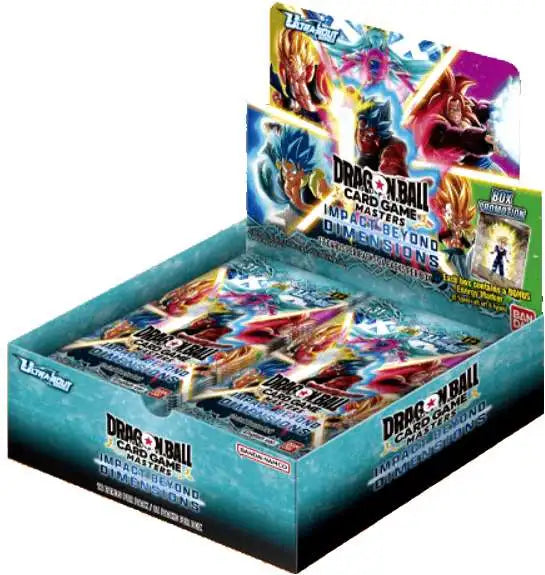 Dragon Ball Super Card Game: Masters Booster Display: Ultra Bout Set 4: Impact Beyond Dimensions