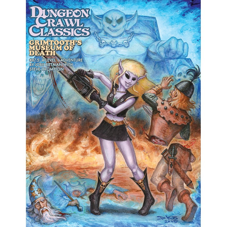 PREORDER Dungeon Crawl Classics 87.5 - Grimtooths Museum of Death
