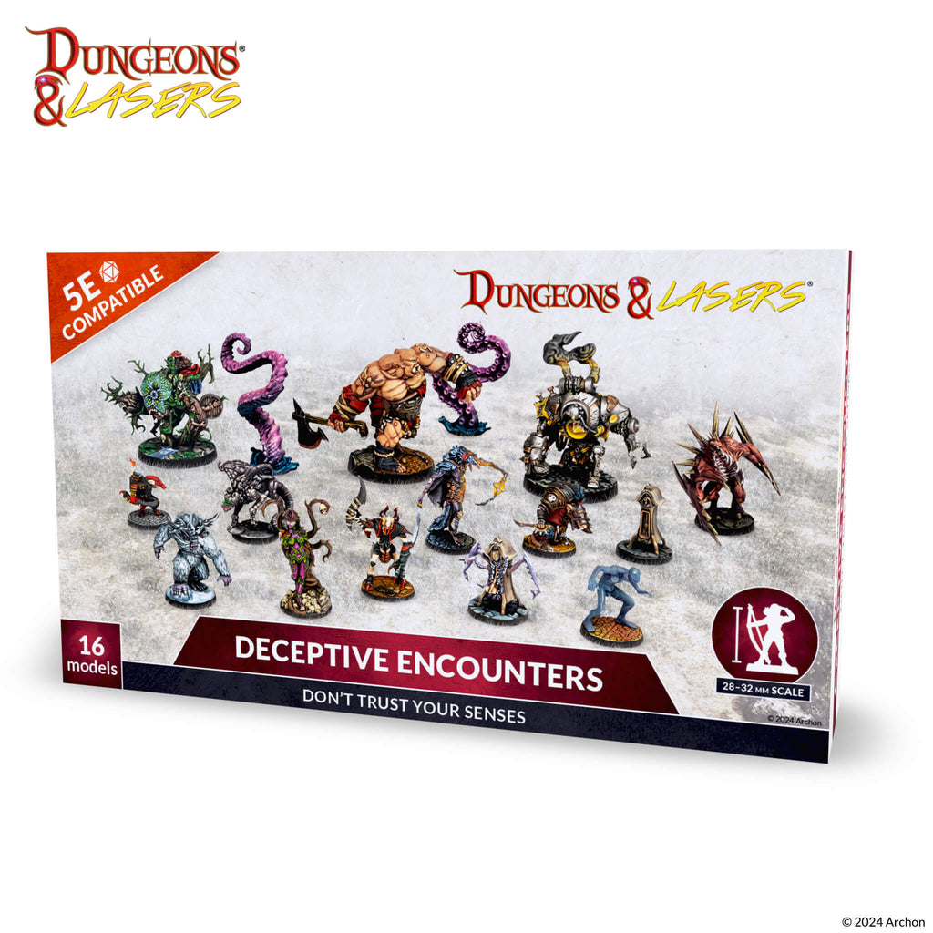 PREORDER Dungeons & Lasers: DEUSLAIR: DECEPTIVE ENCOUNTERS