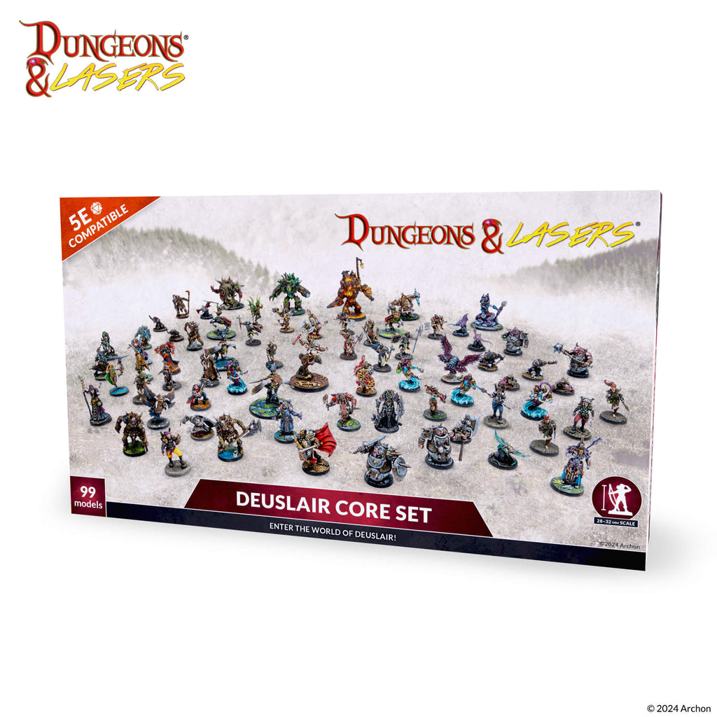 PREORDER Dungeons & Lasers: DEUSLAIR: CORE SET