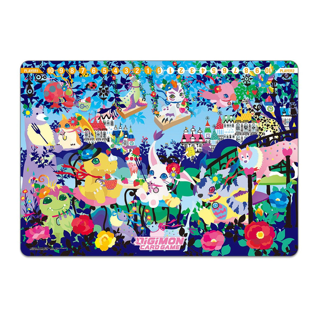 Digimon Card Game: Playmat & Card Set 2  Floral Fun [PB-09]