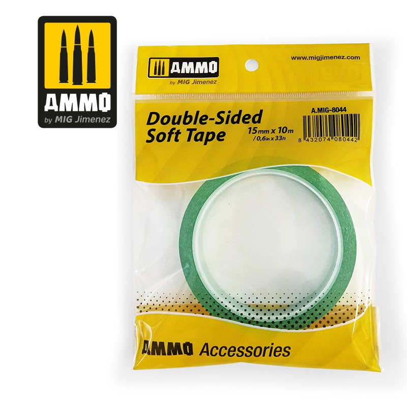 Ammo by MIG -  Accessories - Double-Sided Soft Tape (15mm x 10M)