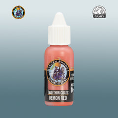 PREORDER Two Thin Coats - Demon Red 15ml