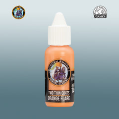 PREORDER Two Thin Coats - Orange Flare 15ml