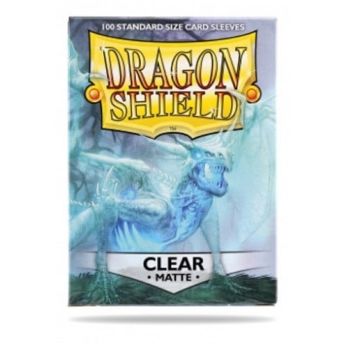 Dragon Shield: Sleeves  Matte  Clear