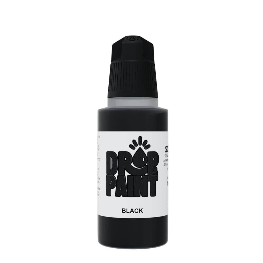 Scale 75 - Drop and Paints - Black 17ml