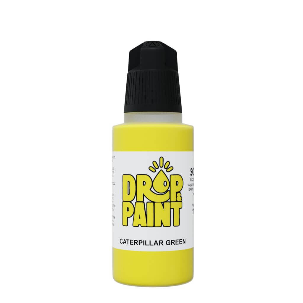 Scale 75 - Drop and Paints - Caterpillar Green 17ml