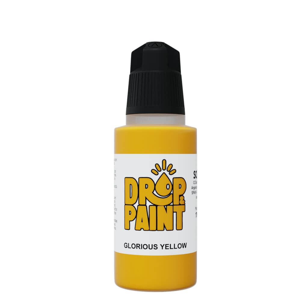 Scale 75 - Drop and Paints - Glorious Yellow 17ml