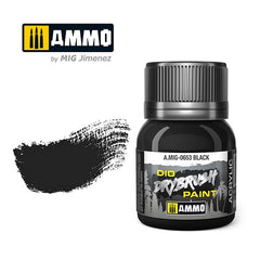 PREORDER Ammo by MIG - Drybrush - Black Brown  40ml