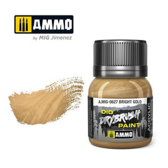 PREORDER Ammo by MIG - Drybrush - Bright Gold������