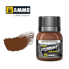 PREORDER Ammo by MIG - Drybrush - Dark Brown  40ml