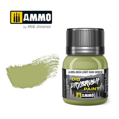 PREORDER Ammo by MIG - Drybrush - Light Kaki Green������