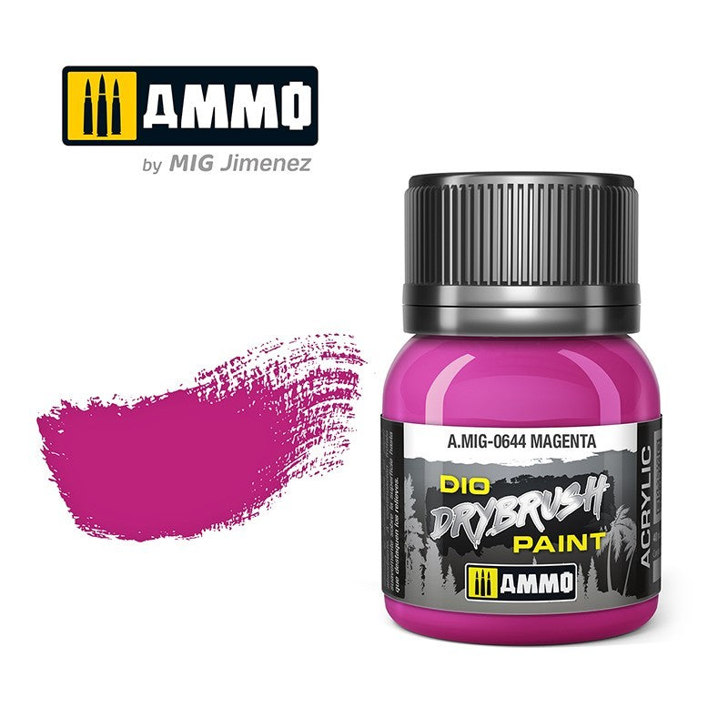 PREORDER Ammo by MIG - Drybrush - Magenta���������