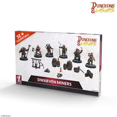 Dungeons & Lasers: Miniatures - Dwarven Miners