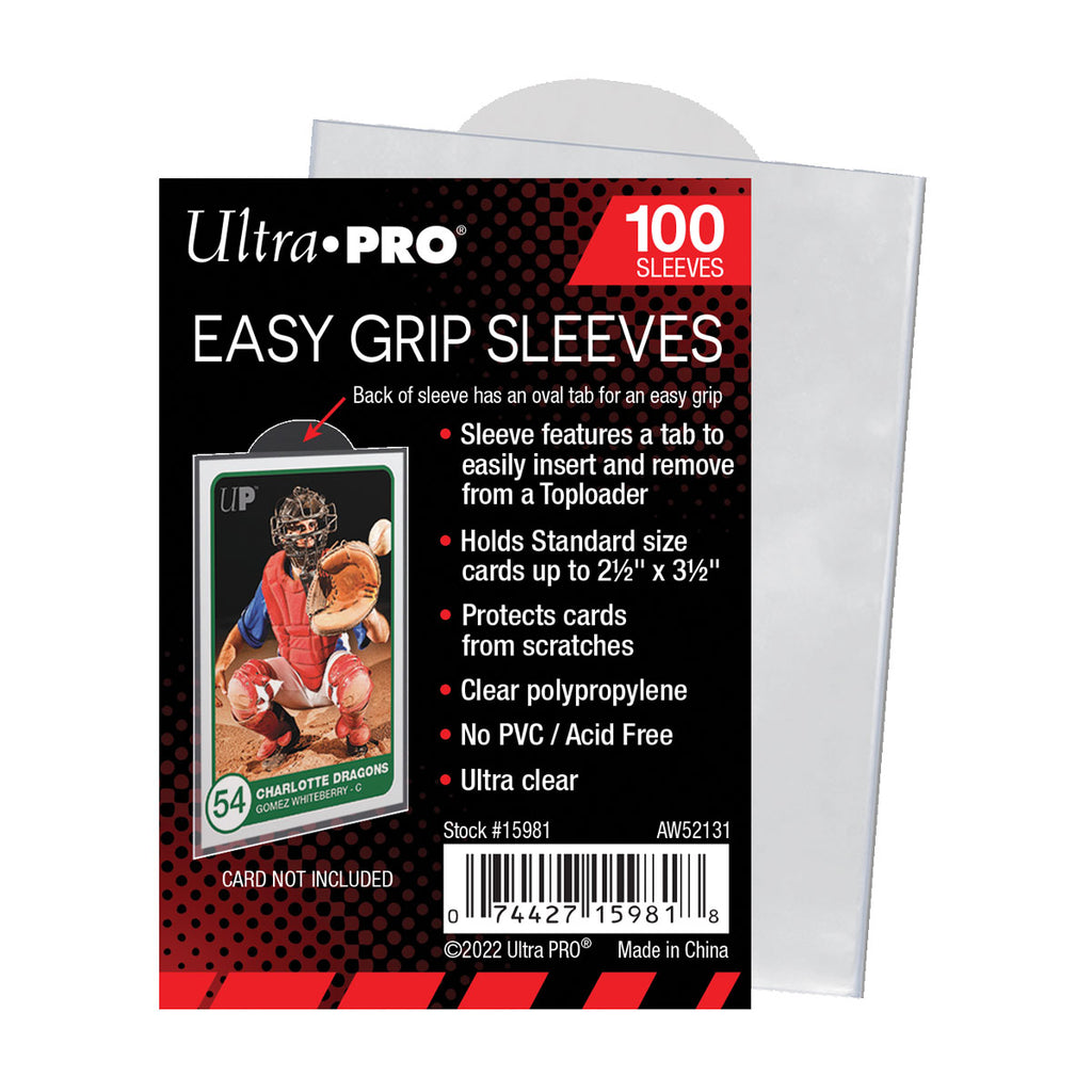 Ultra Pro: 2-1/2 X 3-1/2 Easy Grip Sleeves