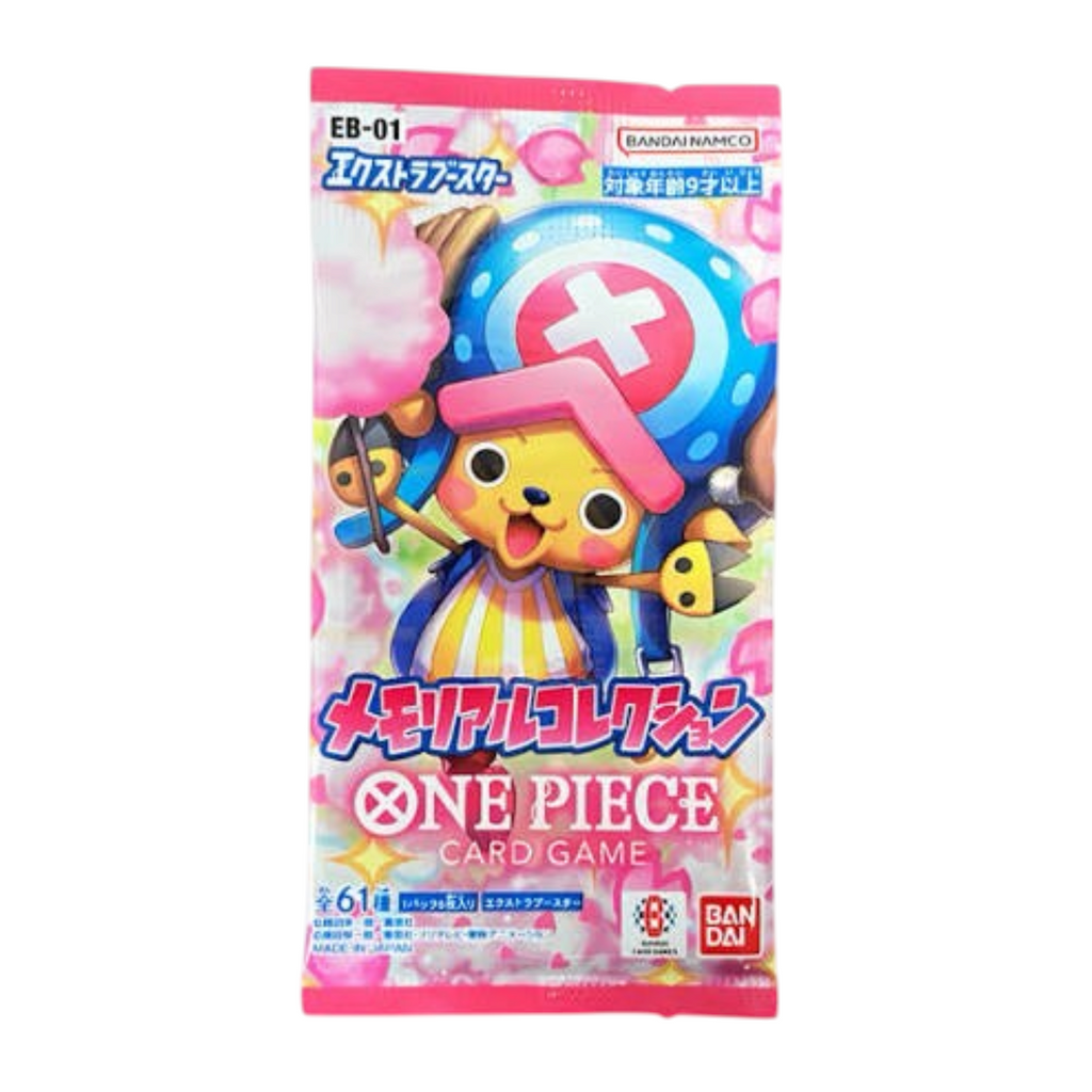One Piece TCG Extra Booster Memorial Collection EB-01 Japanese Booster Pack