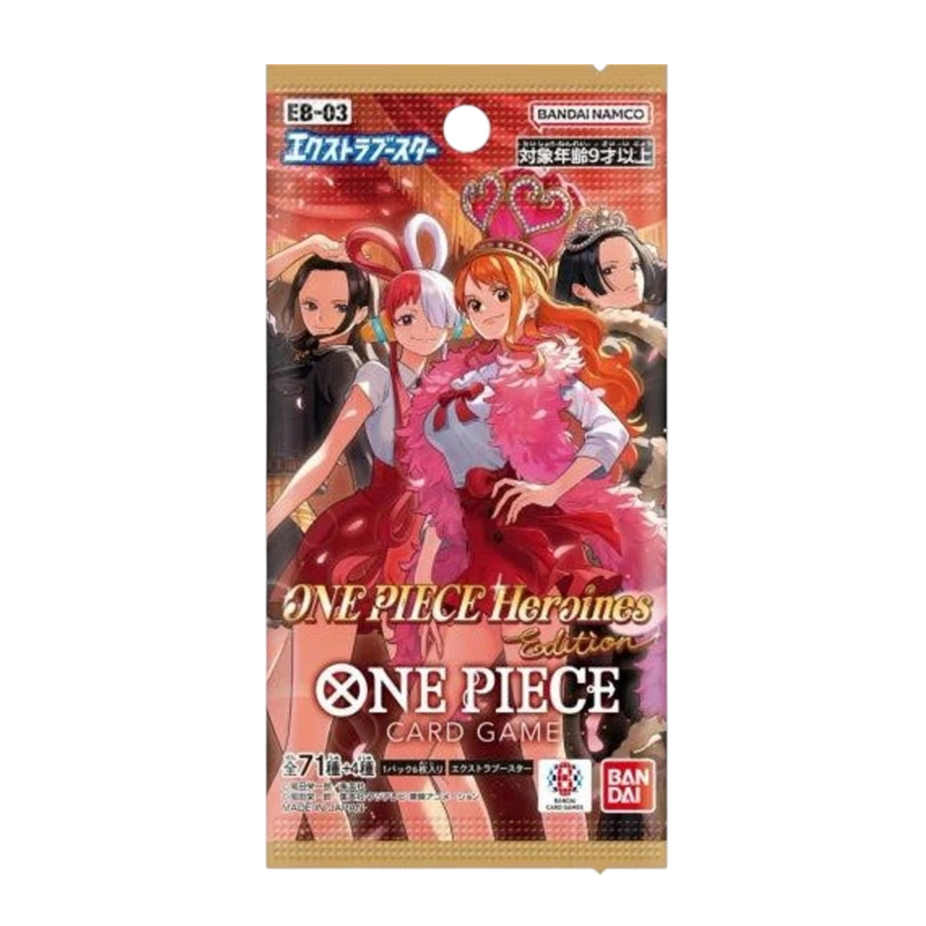 One Piece TCG Heroines Edition EB-03 Japanese Booster Pack
