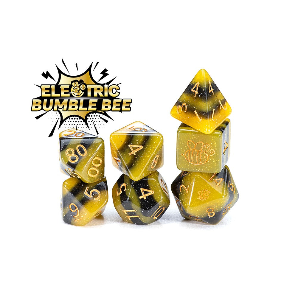 PREORDER Sui Generis Dice: Electric Bumble Bee