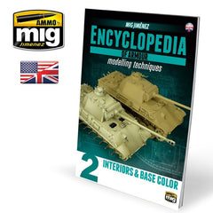 PREORDER Ammo by MIG - Book - Encyclopedia Of Armour Modelling Techniques ��������� Vol. 2 Interiors & Base