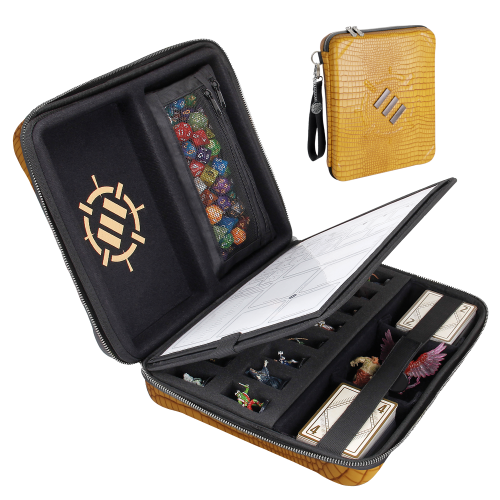 Enhance Tabletop - RPG Organizer Case - Gold