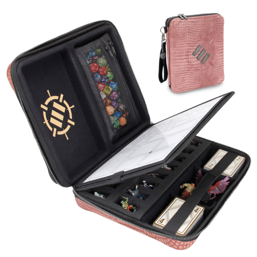 Enhance Tabletop - RPG Organizer Case - Pink