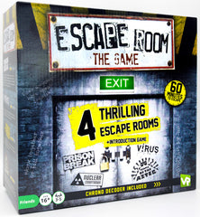 Escape Room the Game 4 Rooms Plus Chrono Decoder Board Game