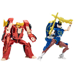 PREORDER Transformers - Transformers x Street Fighter II Mash-Up Hot Rod vs. Arcee 2-Pack