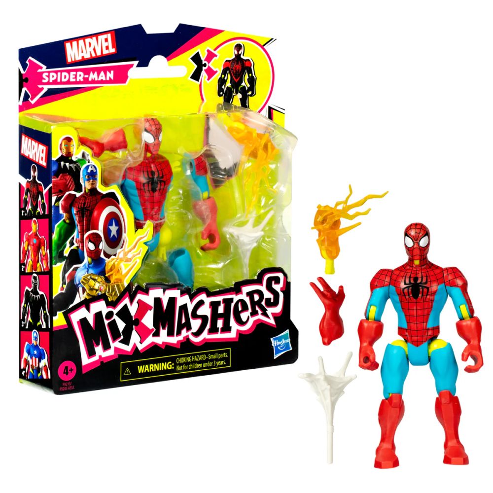 PREORDER Mix Mashers - Spiderman - Basic Figure Assortment (8)