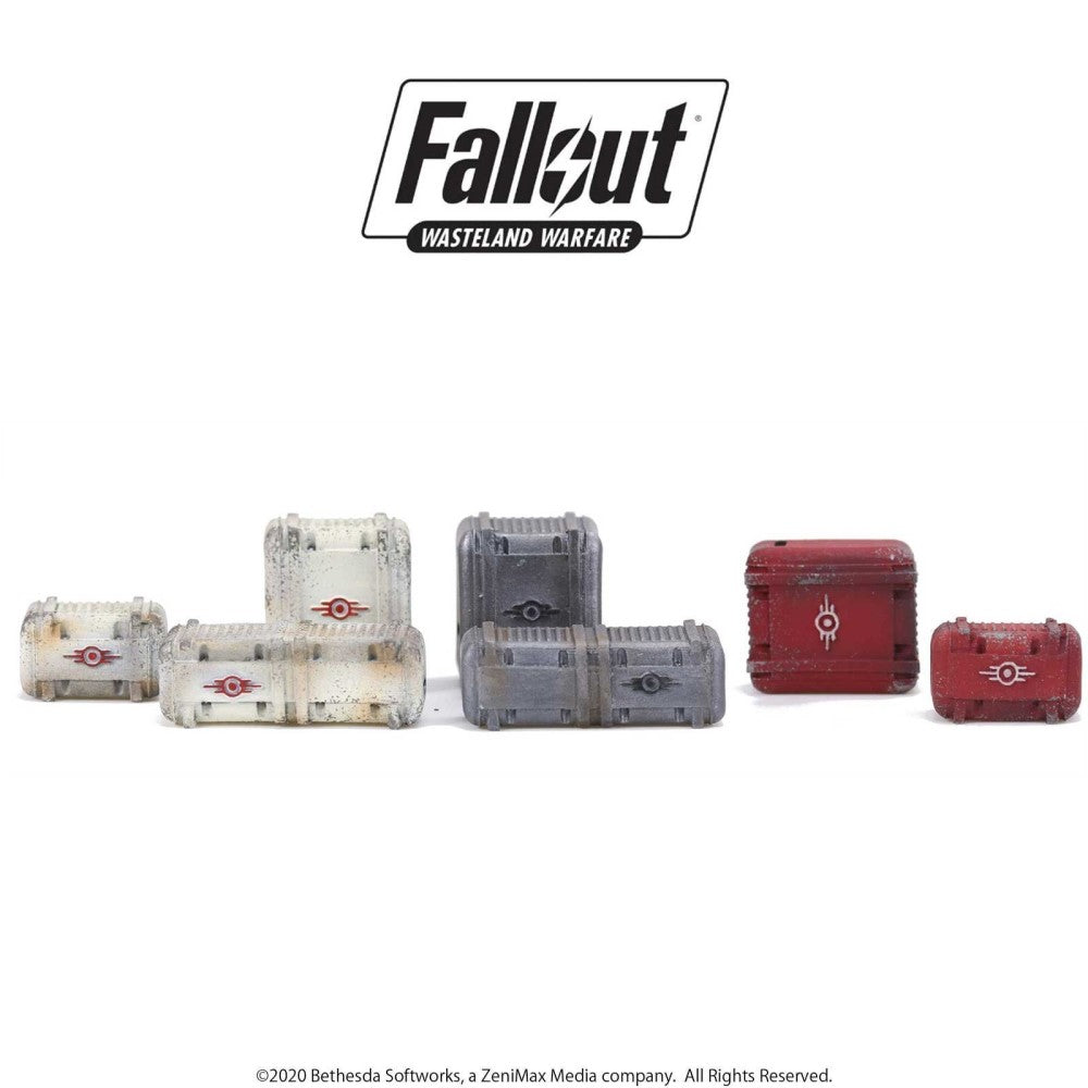 PREORDER Fallout Wasteland Warfare - Terrain Expansion Vault Tec Supplies