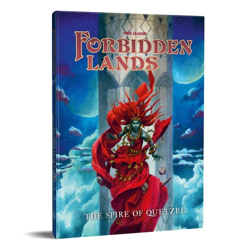 PREORDER Forbidden Lands RPG - Quetzels Spire Scenario Compendium