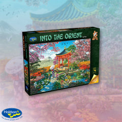 PREORDER Puzzle - Holdson - Into the Orient - 1000pc Puzzle - Fuji Palace