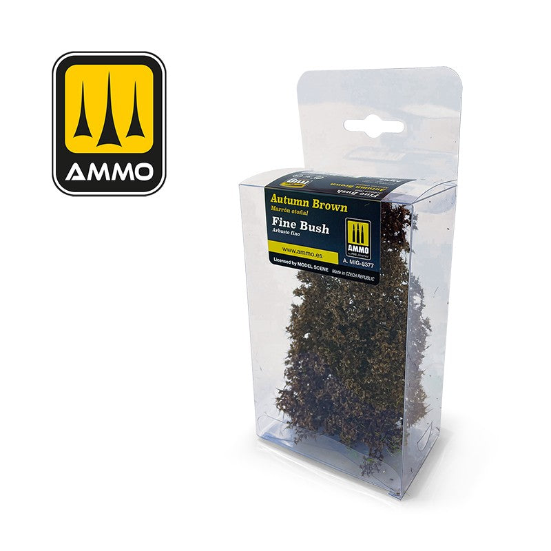 PREORDER Ammo by MIG - Dioramas - Fine Bush - Autumn Brown