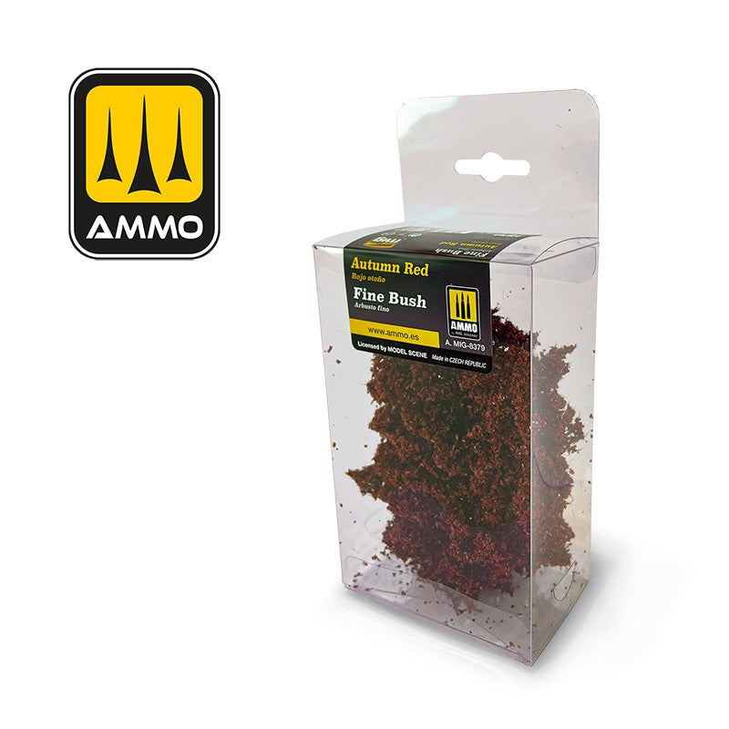 PREORDER Ammo by MIG - Dioramas - Fine Bush - Autumn Red