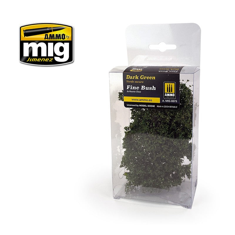 PREORDER Ammo by MIG - Dioramas - Fine Bush Dark Green