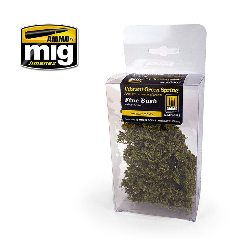 PREORDER Ammo by MIG - Dioramas - Fine Bush Vibrant Green Spring