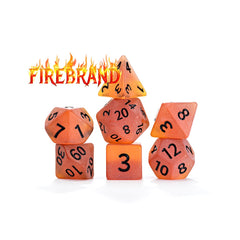 PREORDER Gatekeeper Sea Glass Dice - Firebrand