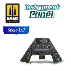 PREORDER Ammo by MIG - Instrument Panel - Focke Wulf Fw 190 A-3  Instrument Panel 1/2 Scale