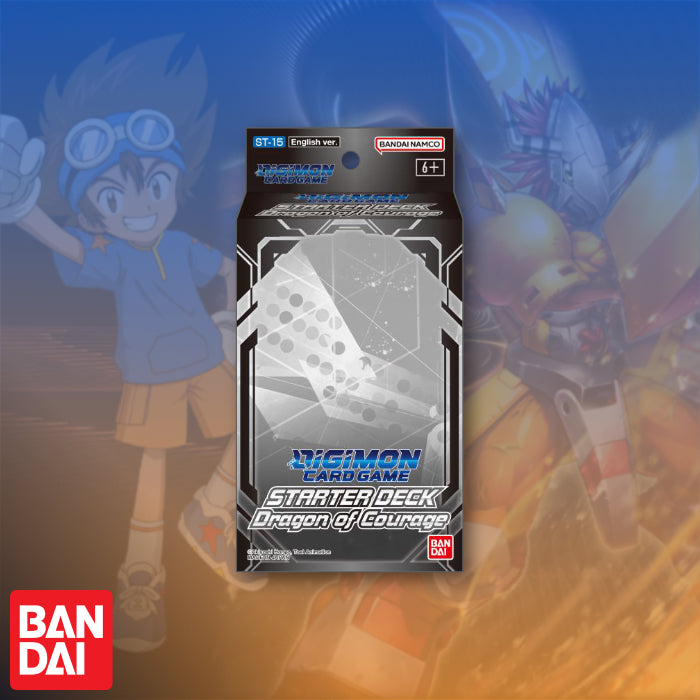 Digimon Card Game: Starter Deck Display  Dragon of Courage [ST15]