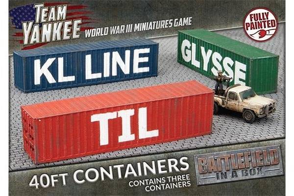 WWIII: Modern Terrain  Shipping Containers 40FT
