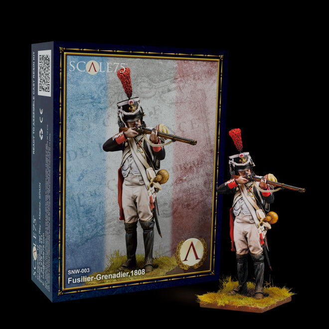 PREORDER Scale 75 Figures - Napoleonic - Fusilier-Grenadier; 1808  75mm