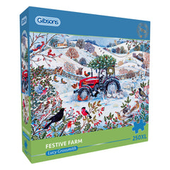 PREORDER Puzzle - Gibsons - Festive Farm (250XL)