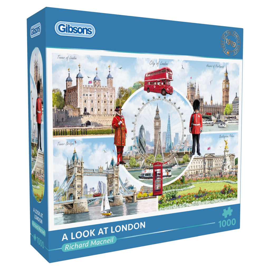 PREORDER Puzzle - Gibsons - A Look at London (1000)
