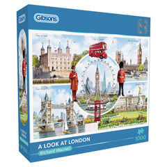 PREORDER Puzzle - Gibsons - A Look at London (1000)