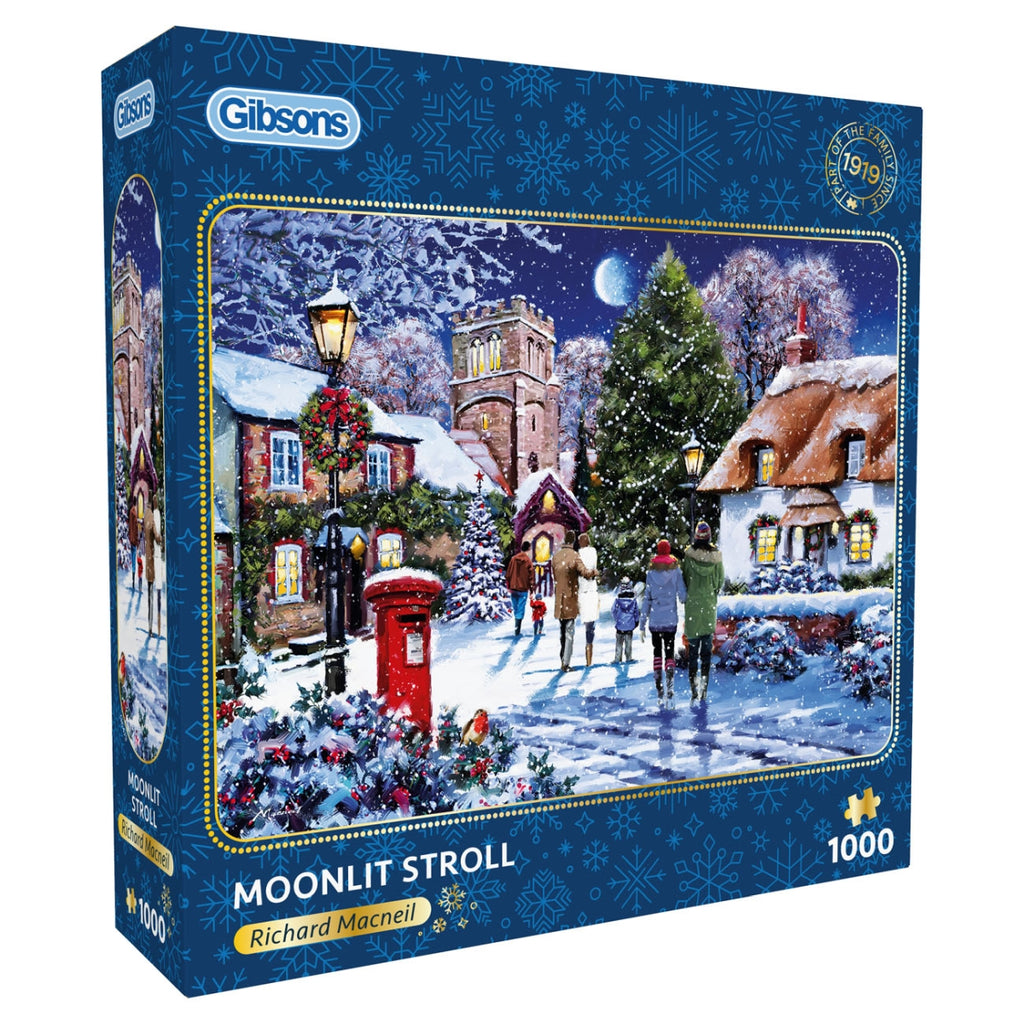 PREORDER Puzzle - Gibsons - Moonlit Stroll (1000)
