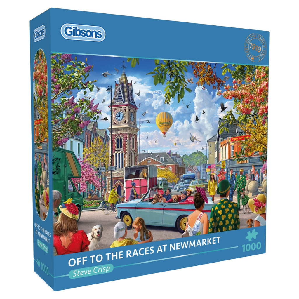 PREORDER Puzzle - Gibsons - Off to the Races at Newmarket (1000)