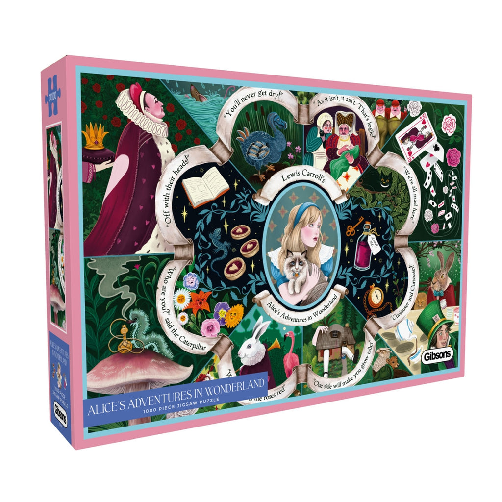 PREORDER Puzzle - Gibsons - Alices Adventures in Wonderland (1000)